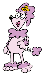 Click to learn more about the Poodle Princess TV character